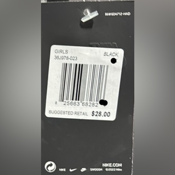 Nike Athletic Slim Fit,regular rise,swoosh print logo leggings,everyday,play - Picture 5 of 6